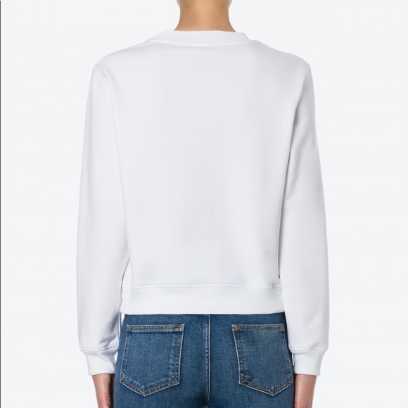 WHITE MOSCHINO CREWNECK - Picture 6 of 7